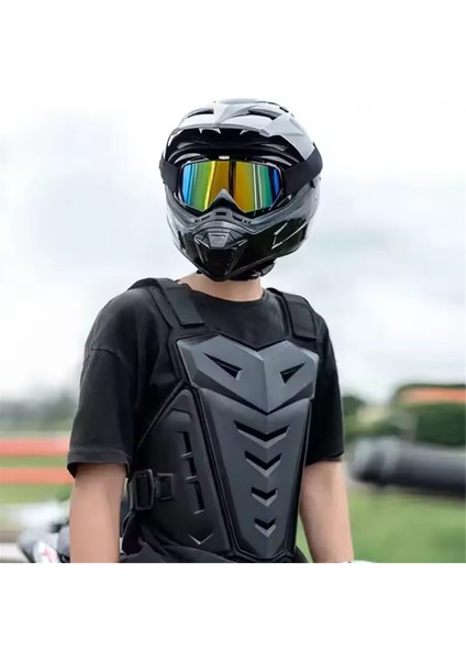 Motokros Vücut Zırhı Motosiklet Ceket Motokros Moto Yelek Sırt Göğüs Koruyucusu Off-Road Kir Bisikleti Koruyucu Donanım (Yurt Dışından) modelleri