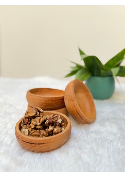 Lüx Ahşap Yuvarlak Çerezlik fiyatları