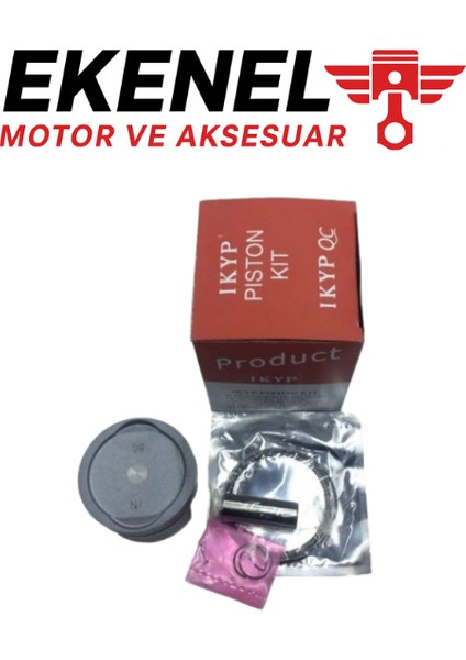 Honda Titan 0,75 Piston-Segman Takımı Ikyp