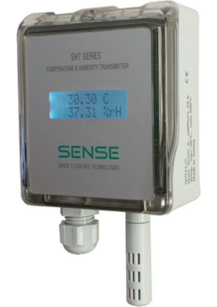 SHO.355.MD ,24VDC 4..20MA RS485 Isı-Nem Sensör