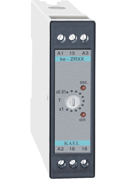 Ke-Zrxx ,ray/dın 220VAC KONTAK-1A1K Multi Zaman Röle