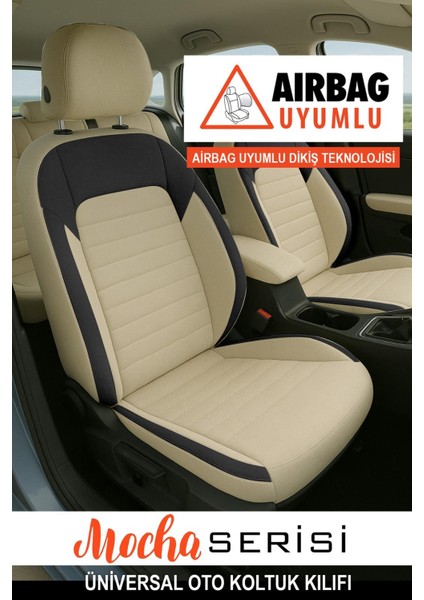 Ford Escort Mocha Tay Tüyü Üniversal Oto Koltuk Kılıfı modelleri