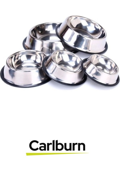 Özel Üretim Dayanıklı Uzun Ömürlü Sağlam Şık Paslanmaz Çelik Metal Kedi Köpek Mama Su Kabı 26 cm fırsatları