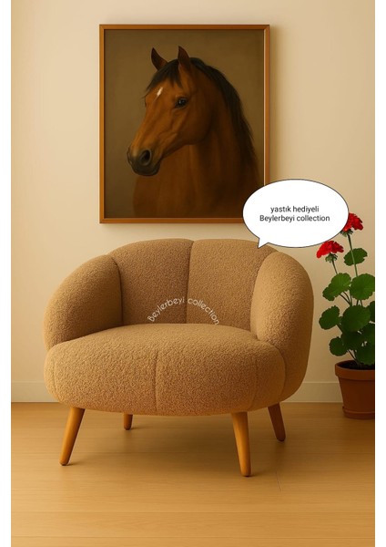 Papatya Berjer,çay Seti Tekli Koltuk Berjer (Salon, Balkon, Ofis) Dolgulu Krlent Hediyeli fiyatları