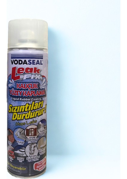 Vodaseal Leak Fix 200 ml – Şeffaf Su Geçirmez Sızdırmazlık Spreyi