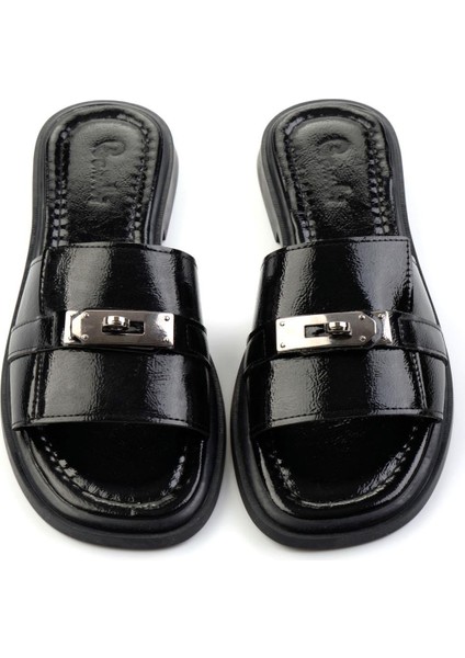 Siyah Kadın Terlik K04826054142 fiyatları