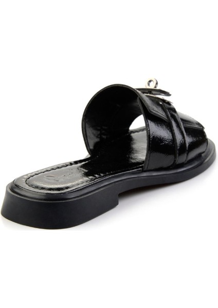 Siyah Kadın Terlik K04826054142 fırsatları