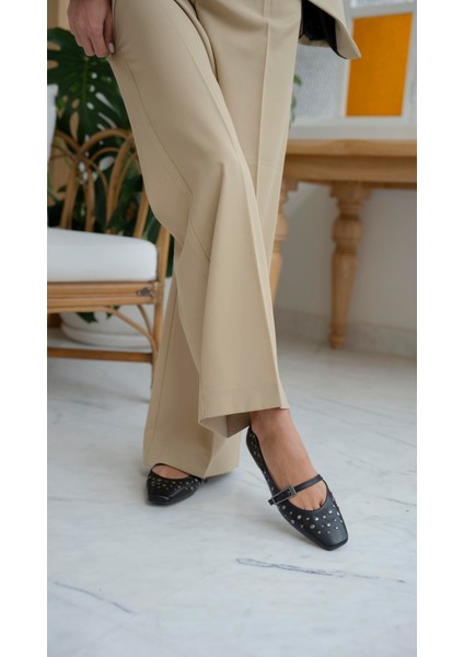 Kasius Siyah Hakiki Deri Babet