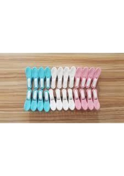 24'lü Beyaz Mandal Seti, Yaysız ve Şık Tasarım