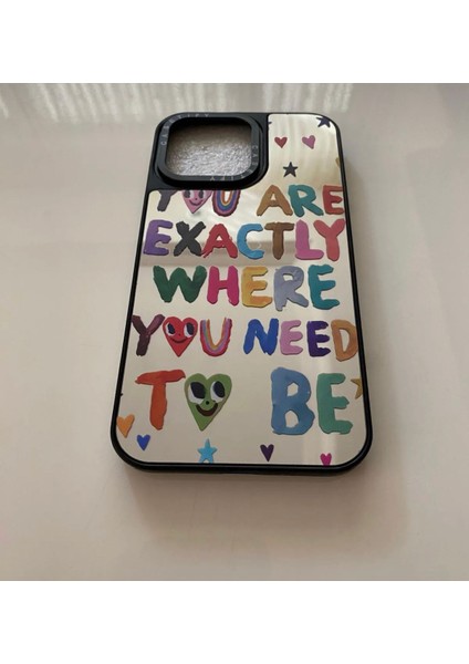 IPHONE 13 Pro Max Aynalı Desenli Şık ve Kaliteli Telefon Kılıfı