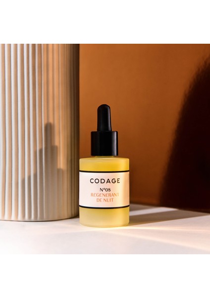 Serum N°08 -Gece Yenilenme & Gençleşme Yüz Serumu - 30 ml
