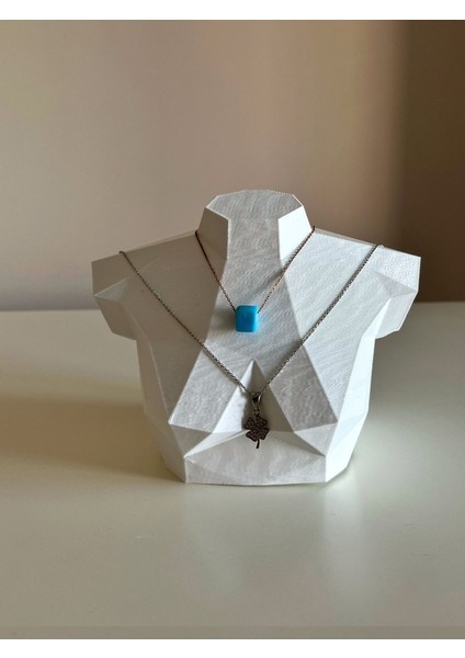 Beyaz, 15 cm Dekoratif Takı Düzenleyici, Kolye Askısı, Sert Plastik fiyatları