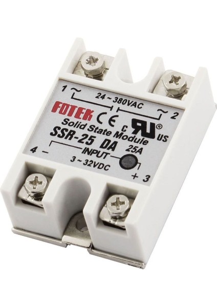 SSR-25DA ,1-FAZ/380V/25A 3V..30VDC Dc-Ac Ssr