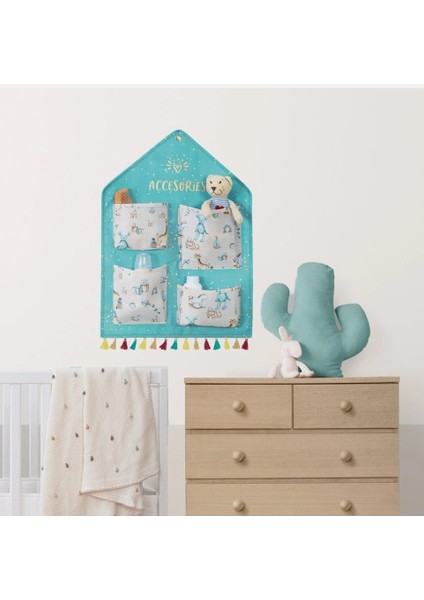 Aby Girl-Boy Pembe Duvar Düzenleyici