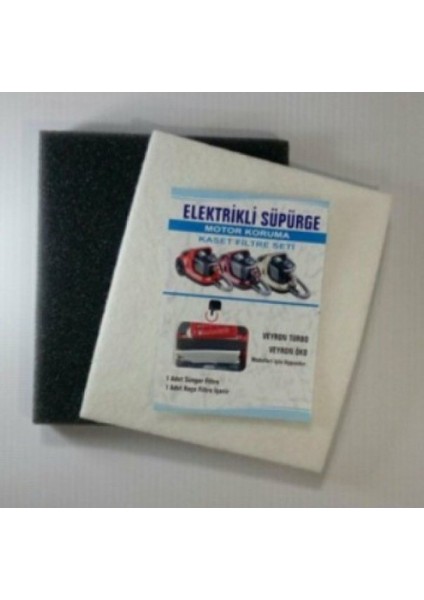 Hgnm E Trading Fakir Veyron Ranger Atria Turbo Süpürge Uyumlu Yedek Sünger Filtre