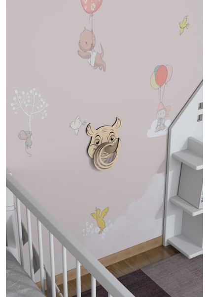 Ahşap Gergedan Figürlü Halka Atma Oyunu – Eğitici ve Eğlenceli Çocuk Oyuncağı modelleri