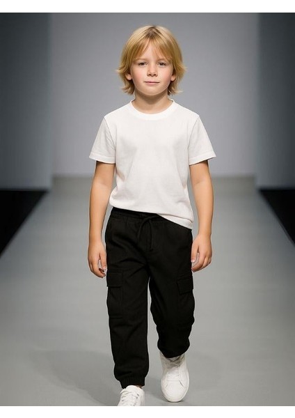 Erkek Çocuk Körük Cepli Pantolon
