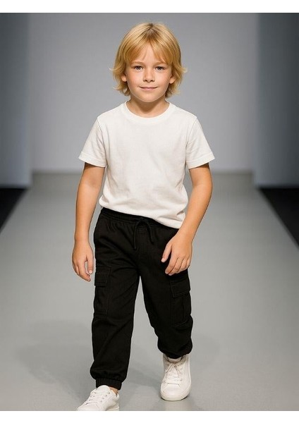 Erkek Çocuk Körük Cepli Pantolon modelleri
