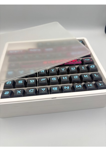17 Tuş Mekanik Klavye Keycaps Pbt Tuş Takımı Kutulu Tuş-Switch Sökme Aparatı ile Gönderim fırsatları