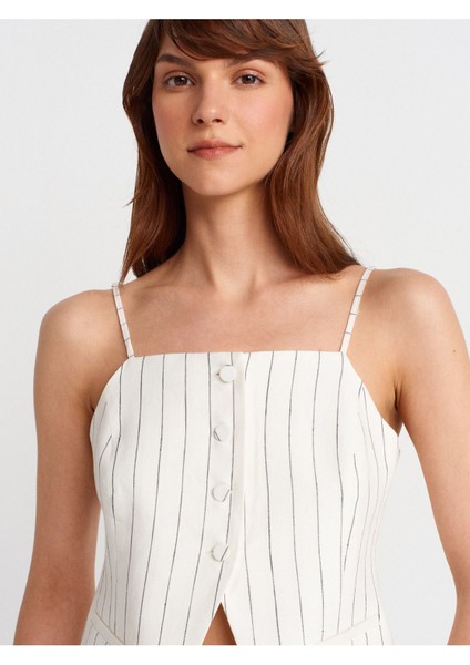 60585 Askılı Yelek-Beyaz modelleri