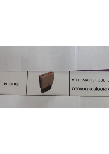 Otomatık Sigorta5 Amper