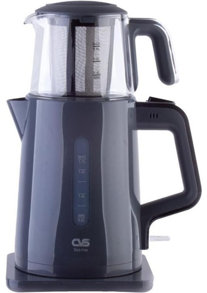 Antrasit Renkli Çay Makinesi Dn 1541 Tea Me Deluxe, Şık ve Kullanışlı Tasarım