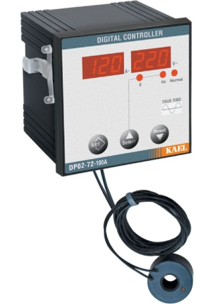 DP02-72-100A , 220VAC KONTAK-1A1K 1-FAZ/100A Ampermetre