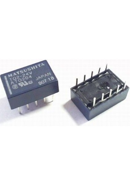 TQ2-24VDC ,24VDC 2A2K/1A Pcb-10-Pin Röle