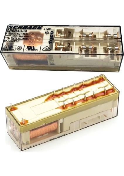 V23050-A1024-A542 ,24VDC 4A2K/8A Pcb-14-Pin Röle