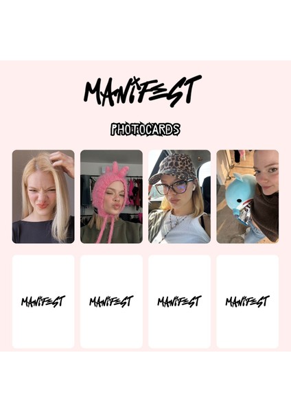 Manıfest '' Esin '' Photocards Set