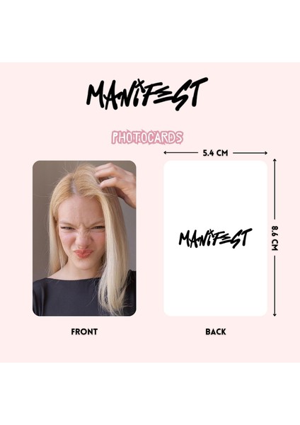 Manıfest '' Esin '' Photocards Set fiyatları