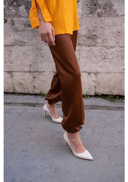 Pael Ekru Deri Stiletto