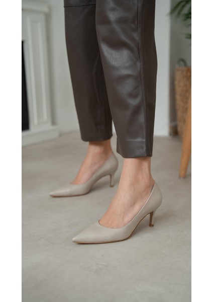 Brant Bej Hakiki Deri Topuklu Ayakkabı fırsatları