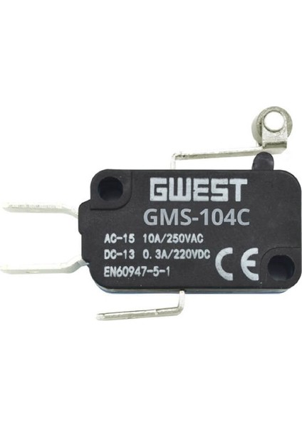 GMS-104C ,makara KOL-12MM KONTAK-1A1K Mikro Sivic