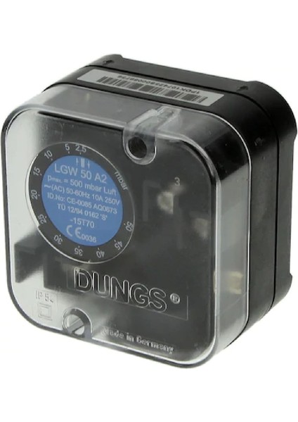 Lgw-50-A2 ,2..50-Mbar KONTAK-1A1K Fark Basınç Sivic