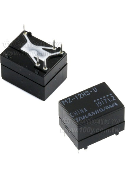 MZ-12HS-U ,12VDC 1A1K/1A Pcb-5-Pin Röle