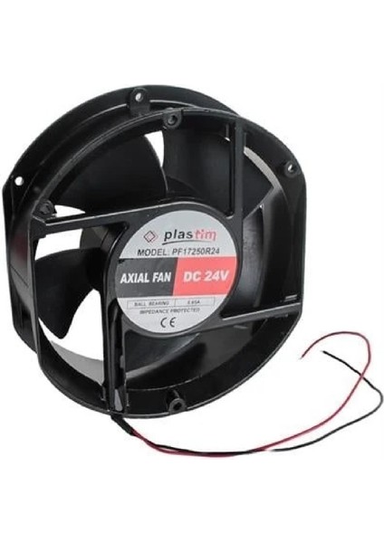 PF17250R24DC ,172X150X51MM 24VDC 272-CFM 2-Kablo Fan