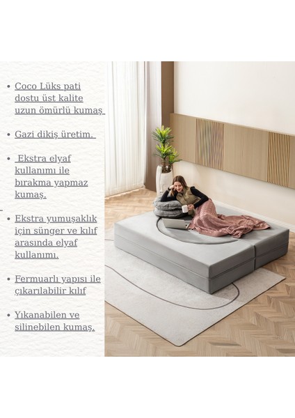 Layer 2'li Açılabilir Koltuk & Yeni Nesil & Silinebilir & Çift Kişilik & Konforlu Yatak Çift Kişilik modelleri