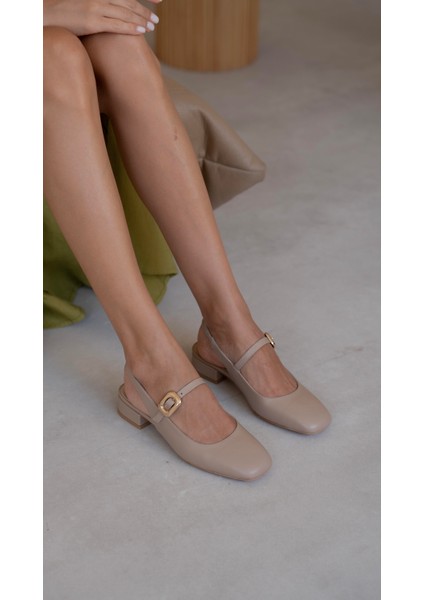 Somer Ten Hakiki Deri Topuklu Ayakkabı indirimleri