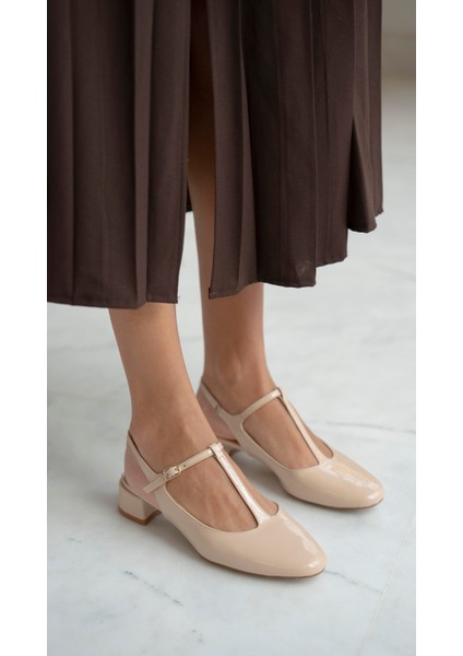 Luton Ten Rugan Topuklu Ayakkabı