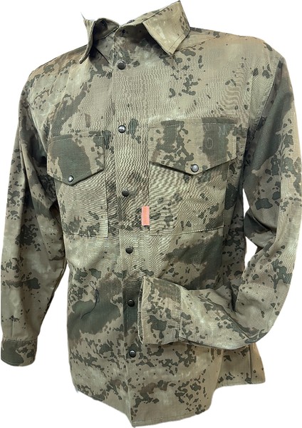 Klasik Çöl Kamuflaj Wr Bej&yeşil Gömlek