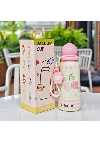 Paslanmaz Çelik Yalıtımlı Kupa Sevimli Öğrenci Kupası Moda Hediye (Yurt Dışından)