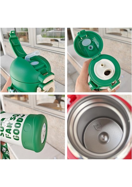 Sevimli Hediye Karikatür Yalıtım Kabı Öğrenci Su Şişesi Dağı Yaz Saman Su Dağı (Yurt Dışından) fiyatları