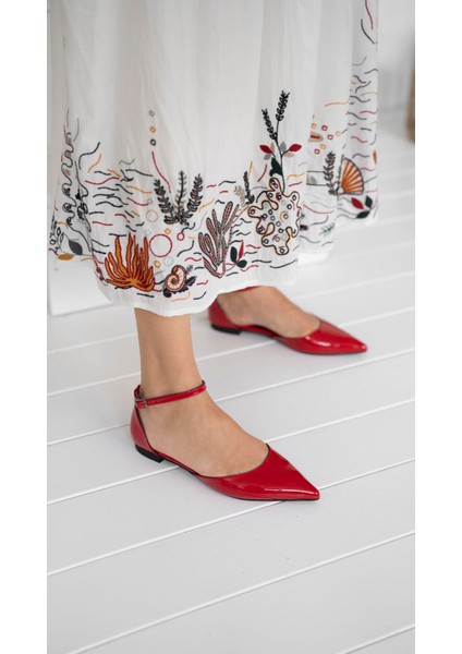 Yannick Kırmızı Rugan Babet fiyatları