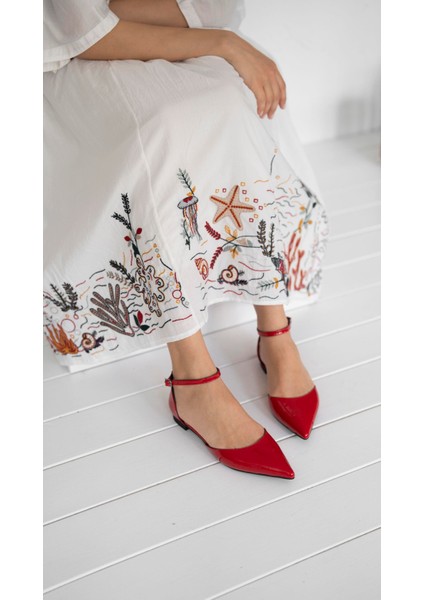 Yannick Kırmızı Rugan Babet fırsatları