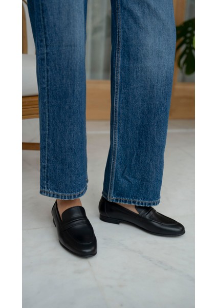 Wigins Siyah Hakiki Deri Babet indirimleri