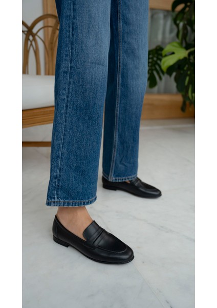 Wigins Siyah Hakiki Deri Babet modelleri