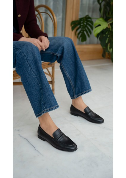 Wigins Siyah Hakiki Deri Babet fırsatları