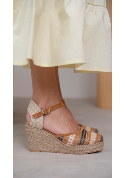 Pekin Taba Hasır Hakiki Deri Sandalet fırsatları