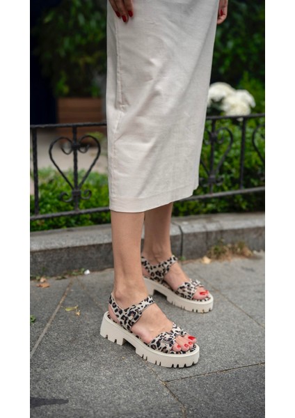 Terba Leopar Sandalet